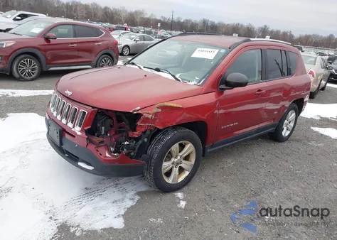 2012 Jeep Compass Latitude from USA, damaged, VIN 1C4NJCEB0CD539617